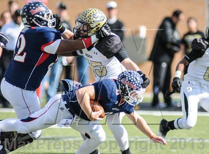 Thumbnail 3 in Denton Ryan vs Fossil Ridge (UIL 5A Regional Playoff) photogallery.