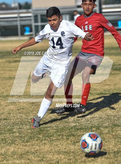 Thumbnail 3 in Lee [Robert E.] vs Central Catholic (NEISD Tournament) photogallery.