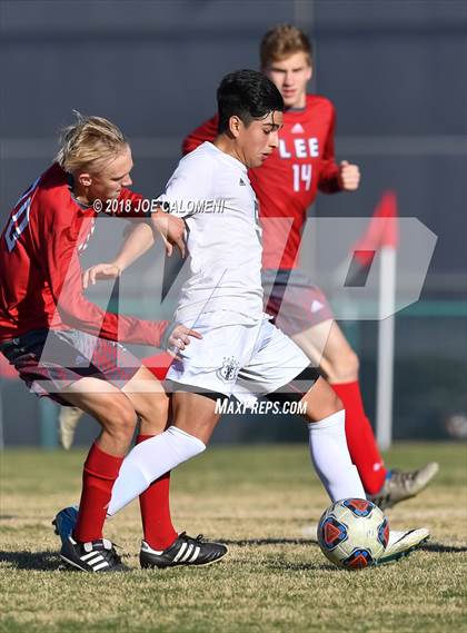 Thumbnail 3 in Lee [Robert E.] vs Central Catholic (NEISD Tournament) photogallery.