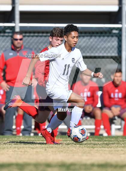Thumbnail 3 in Lee [Robert E.] vs Central Catholic (NEISD Tournament) photogallery.