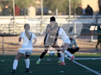 Thumbnail 2 in Tanque Verde vs Salpointe Catholic (Kelly Pierce Soccer Tournament) photogallery.