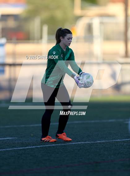 Thumbnail 2 in Tanque Verde vs Salpointe Catholic (Kelly Pierce Soccer Tournament) photogallery.