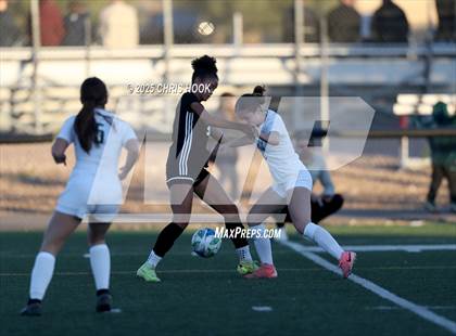 Thumbnail 3 in Tanque Verde vs Salpointe Catholic (Kelly Pierce Soccer Tournament) photogallery.
