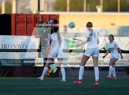 Thumbnail 3 in Tanque Verde vs Salpointe Catholic (Kelly Pierce Soccer Tournament) photogallery.