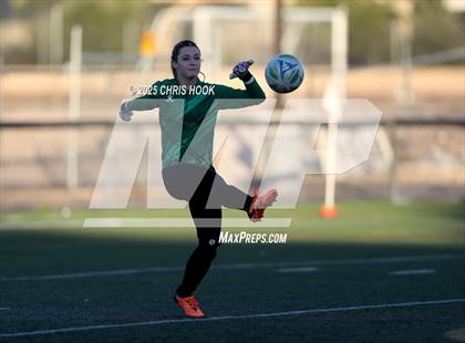 Thumbnail 2 in Tanque Verde vs Salpointe Catholic (Kelly Pierce Soccer Tournament) photogallery.