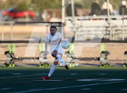 Thumbnail 2 in Tanque Verde vs Salpointe Catholic (Kelly Pierce Soccer Tournament) photogallery.