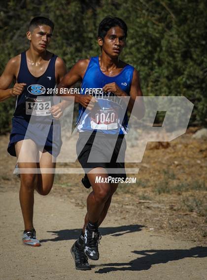 Thumbnail 2 in Masters University Cross Country Invitational  photogallery.