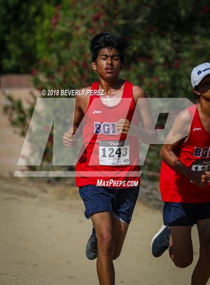 Thumbnail 2 in Masters University Cross Country Invitational  photogallery.