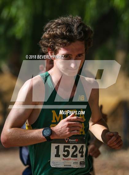 Thumbnail 3 in Masters University Cross Country Invitational  photogallery.