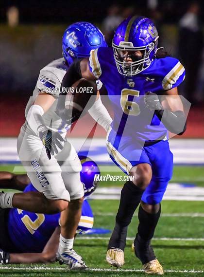Thumbnail 3 in Alta Loma @ Charter Oak (Senior Night Fall Sports) photogallery.