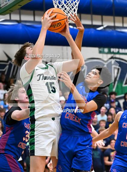Thumbnail 2 in Cherry Creek vs. ThunderRidge (CHSAA 6A Sweet 16) photogallery.