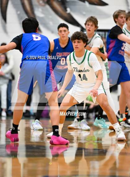 Thumbnail 3 in Cherry Creek vs. ThunderRidge (CHSAA 6A Sweet 16) photogallery.