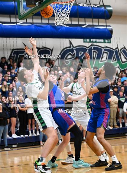 Thumbnail 2 in Cherry Creek vs. ThunderRidge (CHSAA 6A Sweet 16) photogallery.