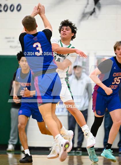 Thumbnail 3 in Cherry Creek vs. ThunderRidge (CHSAA 6A Sweet 16) photogallery.