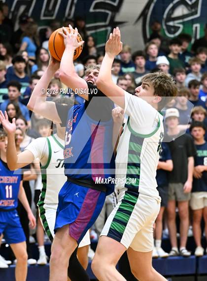 Thumbnail 3 in Cherry Creek vs. ThunderRidge (CHSAA 6A Sweet 16) photogallery.
