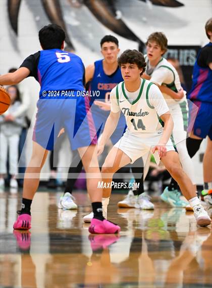 Thumbnail 1 in Cherry Creek vs. ThunderRidge (CHSAA 6A Sweet 16) photogallery.