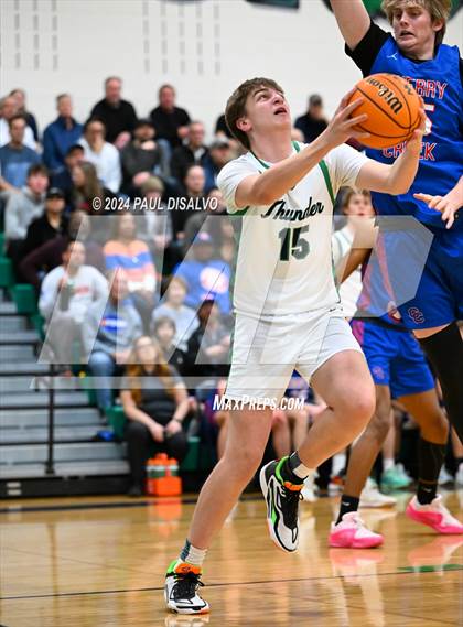 Thumbnail 3 in Cherry Creek vs. ThunderRidge (CHSAA 6A Sweet 16) photogallery.