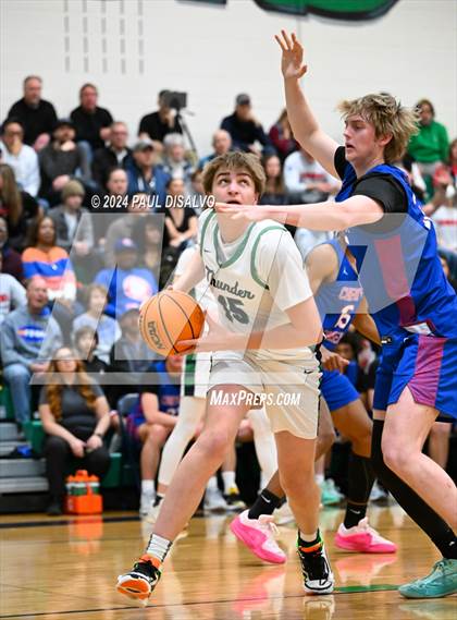 Thumbnail 3 in Cherry Creek vs. ThunderRidge (CHSAA 6A Sweet 16) photogallery.