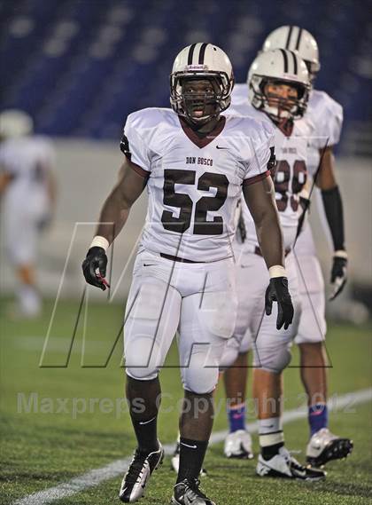 Thumbnail 1 in Don Bosco Prep vs Gilman (Patriot Classic) photogallery.
