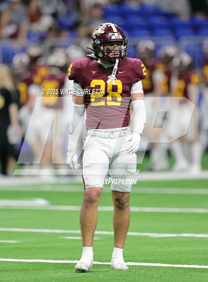 Thumbnail 2 in Dripping Springs vs. Vandegrift (UIL 6A D2 Football Quarterfinal) photogallery.