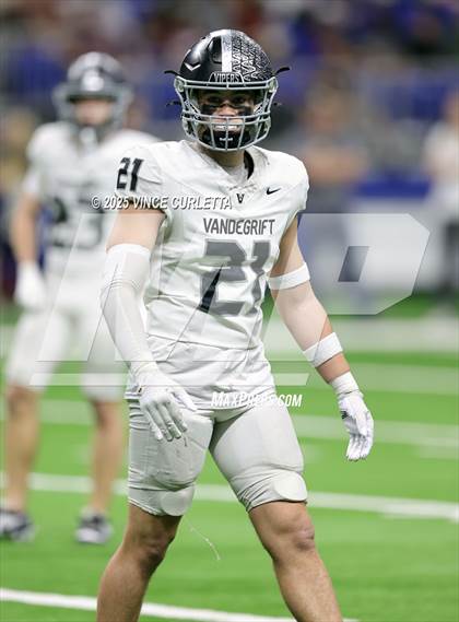 Thumbnail 3 in Dripping Springs vs. Vandegrift (UIL 6A D2 Football Quarterfinal) photogallery.