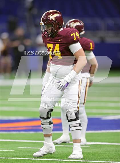 Thumbnail 2 in Dripping Springs vs. Vandegrift (UIL 6A D2 Football Quarterfinal) photogallery.