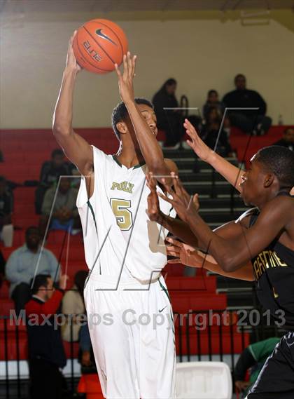 Thumbnail 2 in Narbonne vs. Long Beach Poly (Pacific Shores Tournament) photogallery.