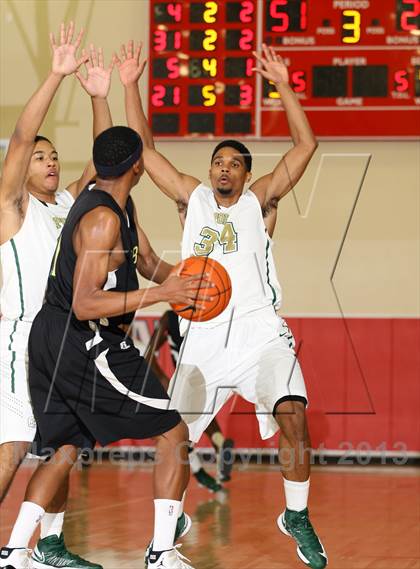 Thumbnail 3 in Narbonne vs. Long Beach Poly (Pacific Shores Tournament) photogallery.