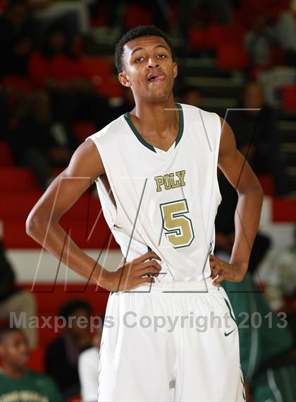 Thumbnail 3 in Narbonne vs. Long Beach Poly (Pacific Shores Tournament) photogallery.