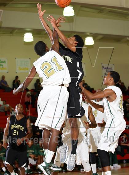 Thumbnail 2 in Narbonne vs. Long Beach Poly (Pacific Shores Tournament) photogallery.