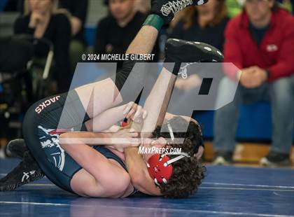 Thumbnail 2 in NYSPHSAA  Section VI Team Dual Division 2 Round 2 photogallery.
