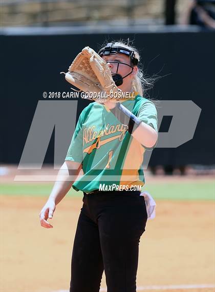 Thumbnail 3 in Alleghany vs. Louisburg (NCHSAA 1A Final) photogallery.