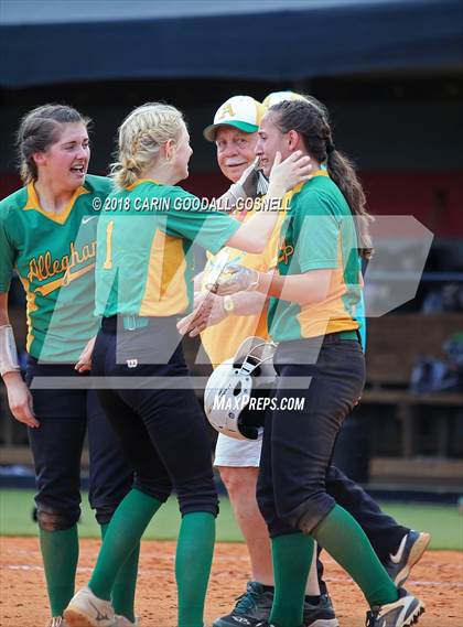 Thumbnail 3 in Alleghany vs. Louisburg (NCHSAA 1A Final) photogallery.