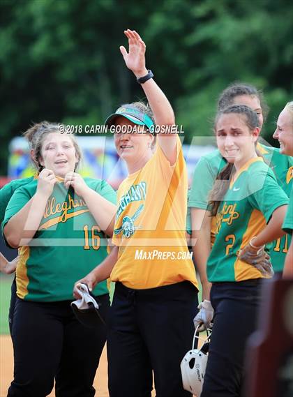 Thumbnail 2 in Alleghany vs. Louisburg (NCHSAA 1A Final) photogallery.