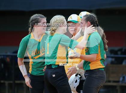 Thumbnail 1 in Alleghany vs. Louisburg (NCHSAA 1A Final) photogallery.