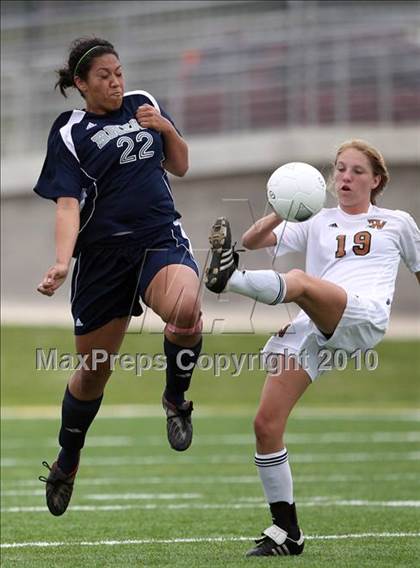 Thumbnail 2 in Westwood vs Bryan (Regional Semifinal) photogallery.