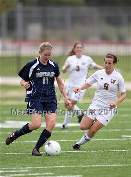 Thumbnail 2 in Westwood vs Bryan (Regional Semifinal) photogallery.