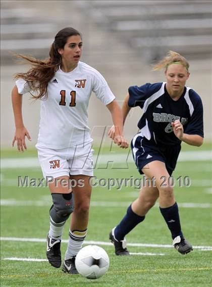 Thumbnail 1 in Westwood vs Bryan (Regional Semifinal) photogallery.