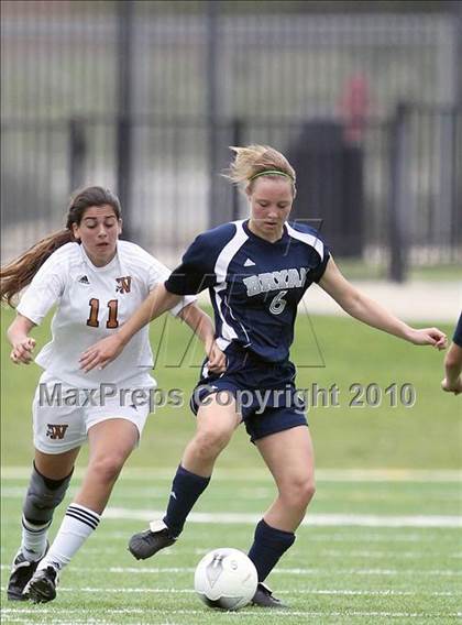 Thumbnail 2 in Westwood vs Bryan (Regional Semifinal) photogallery.