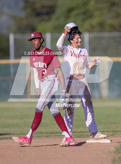 Thumbnail 2 in Montgomery vs Saint Mary's (CIF NCS Division 3 Round 1) photogallery.
