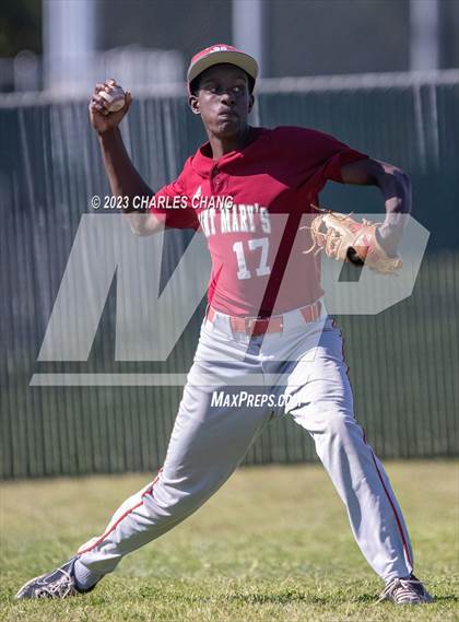 Thumbnail 3 in Montgomery vs Saint Mary's (CIF NCS Division 3 Round 1) photogallery.