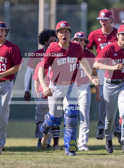 Thumbnail 2 in Montgomery vs Saint Mary's (CIF NCS Division 3 Round 1) photogallery.