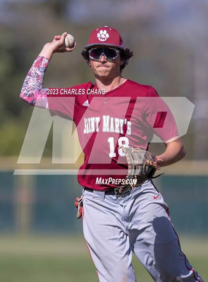 Thumbnail 2 in Montgomery vs Saint Mary's (CIF NCS Division 3 Round 1) photogallery.