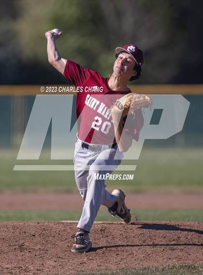 Thumbnail 2 in Montgomery vs Saint Mary's (CIF NCS Division 3 Round 1) photogallery.
