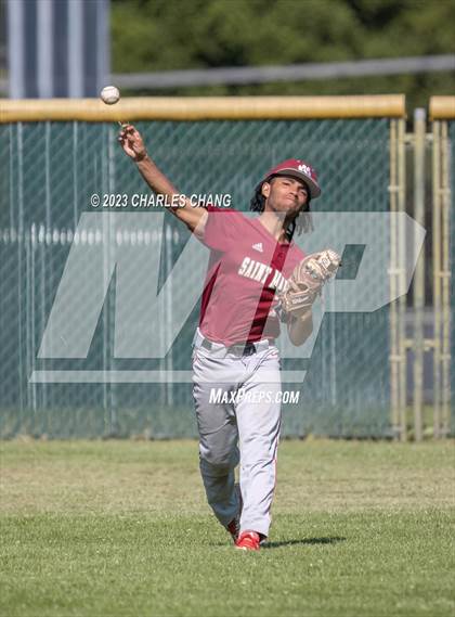 Thumbnail 2 in Montgomery vs Saint Mary's (CIF NCS Division 3 Round 1) photogallery.