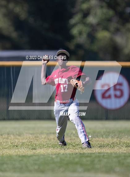 Thumbnail 2 in Montgomery vs Saint Mary's (CIF NCS Division 3 Round 1) photogallery.