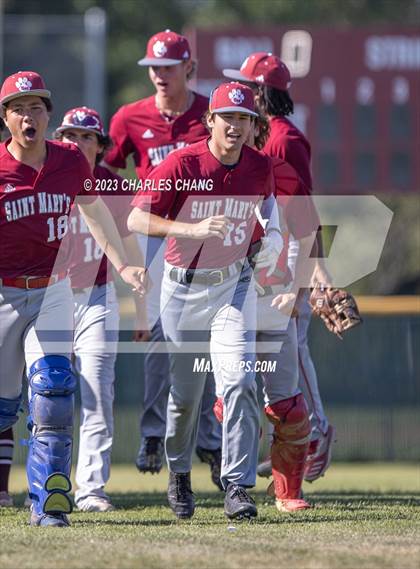 Thumbnail 1 in Montgomery vs Saint Mary's (CIF NCS Division 3 Round 1) photogallery.
