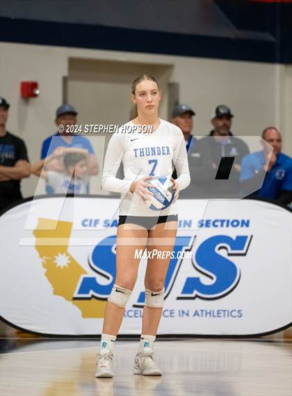 Thumbnail 2 in Rocklin vs. St. Mary's (CIF SJS D1 Championship) photogallery.