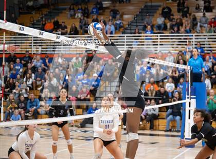 Thumbnail 2 in Rocklin vs. St. Mary's (CIF SJS D1 Championship) photogallery.