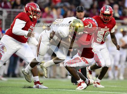 Thumbnail 1 in Cardinal Gibbons vs. North Marion (FHSAA 5A Championship) photogallery.